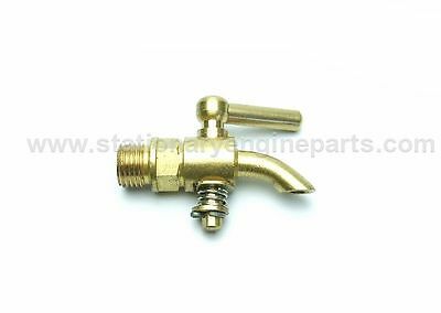 Lister D stationary engine brass water drain tap 1-4 inch BSP brass drain cock.jpg
