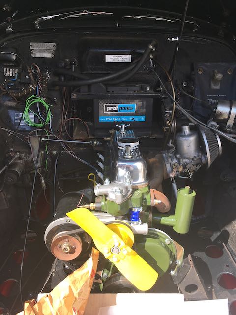 engine fist setup