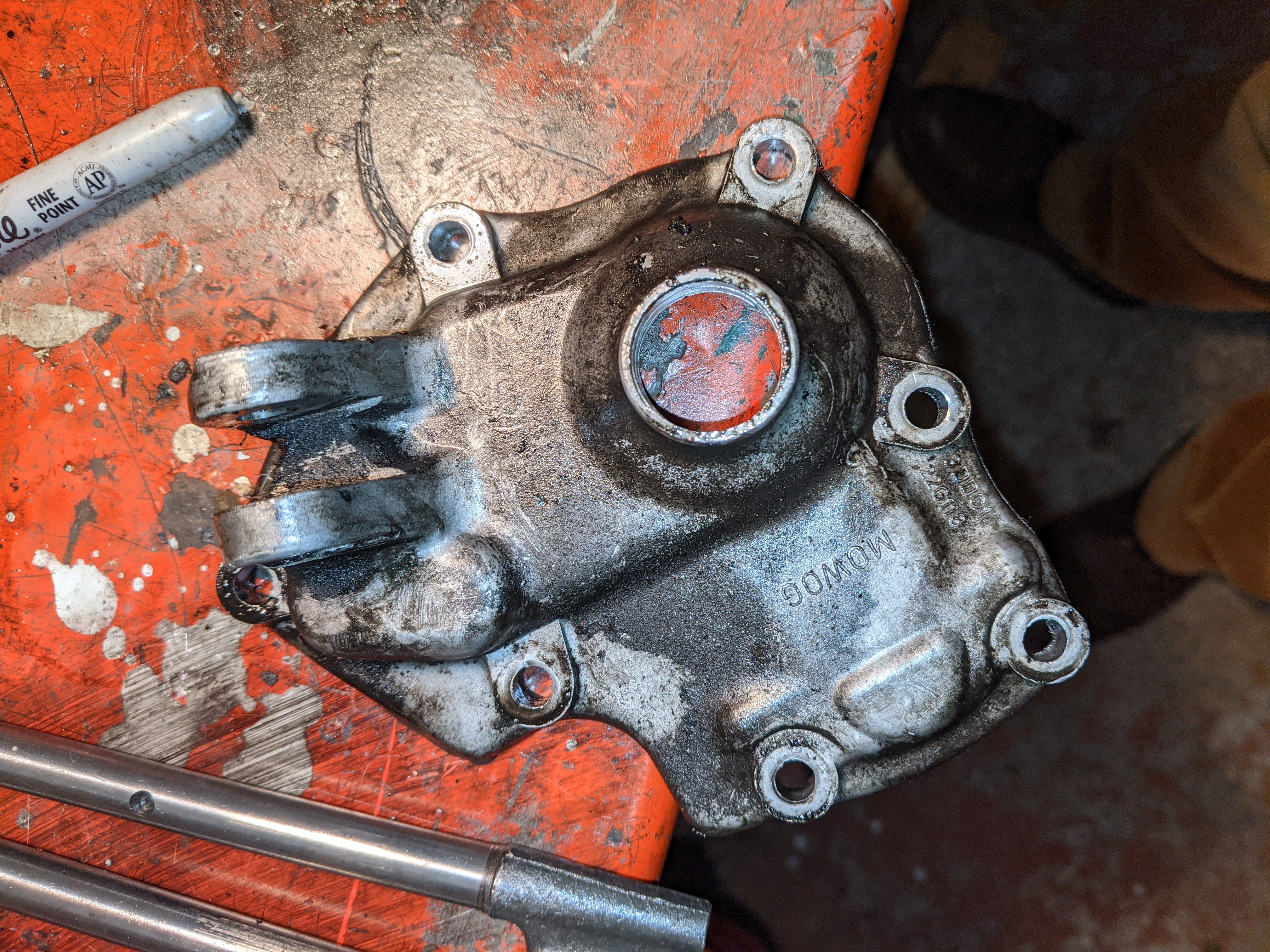 gearbox front cover