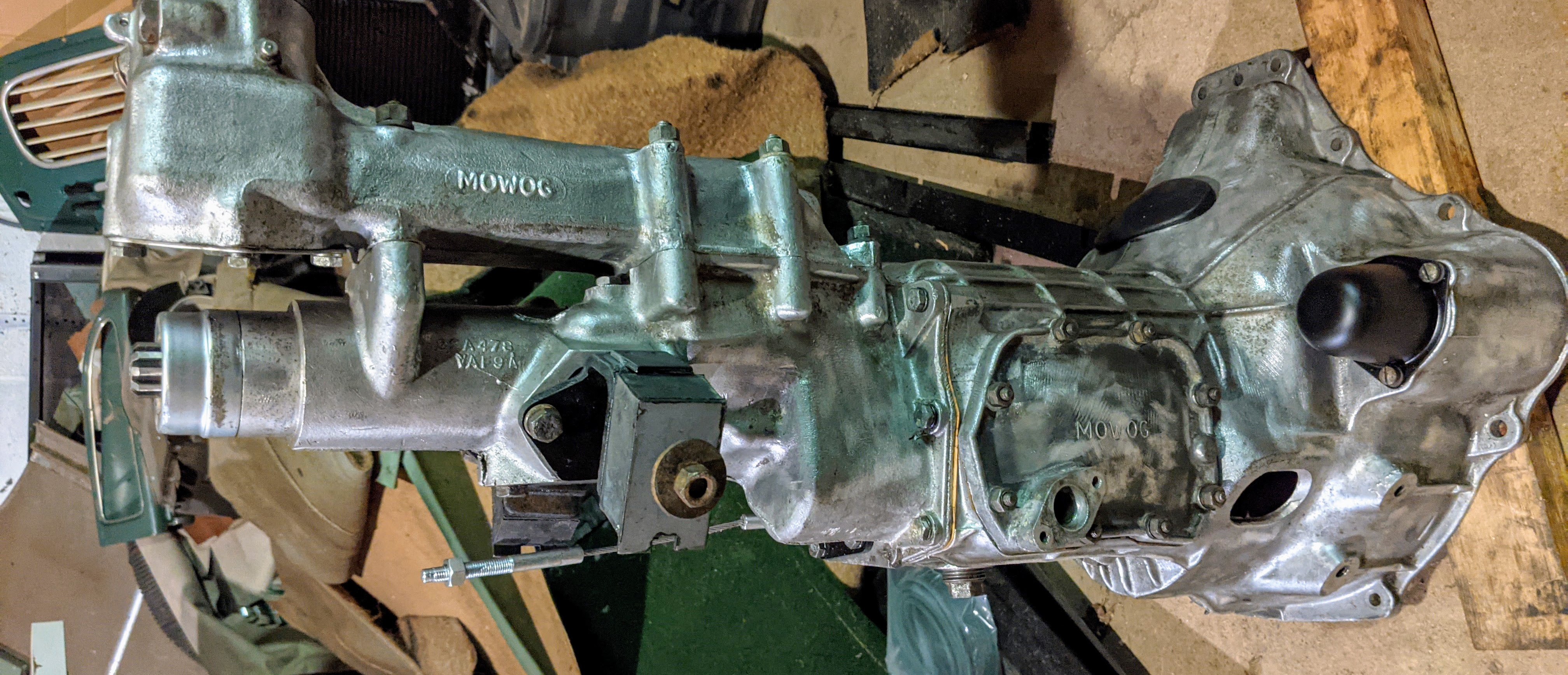 morris minor 1098cc gearbox