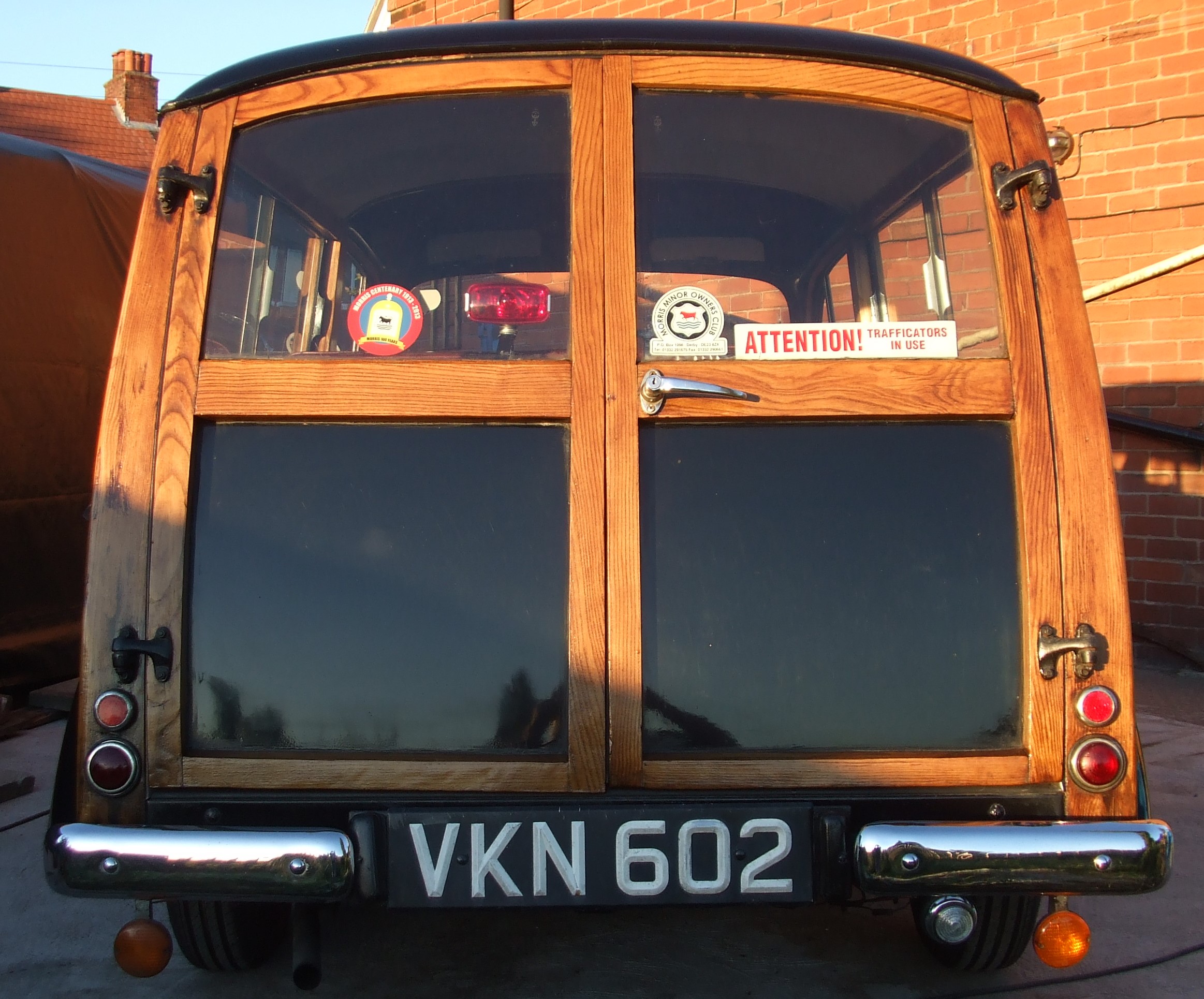 Elsie May 1955 Splitscreen Traveller 'Back to Black' cosmetic refurb 4.JPG