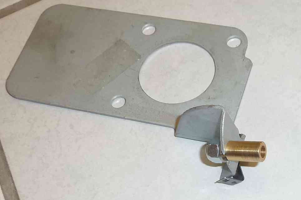 CAM4942 Abutment bracket with DIY cable retainer