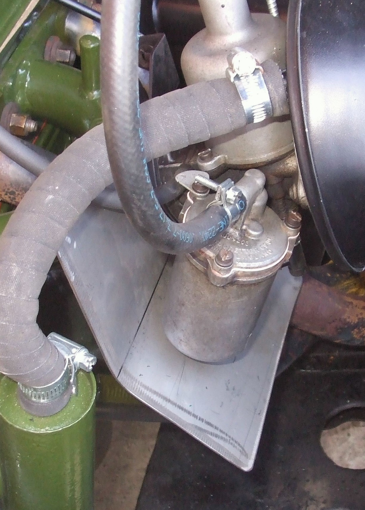 Morris Minor heatshield 2.JPG