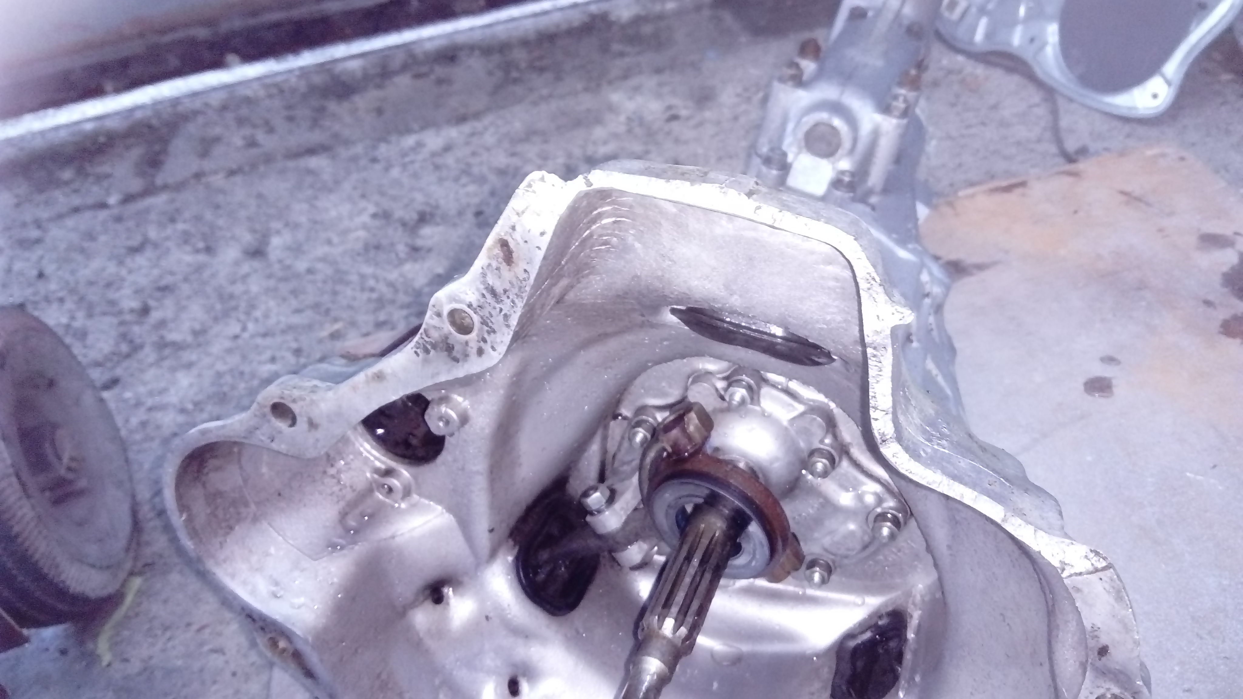 gearbox damage