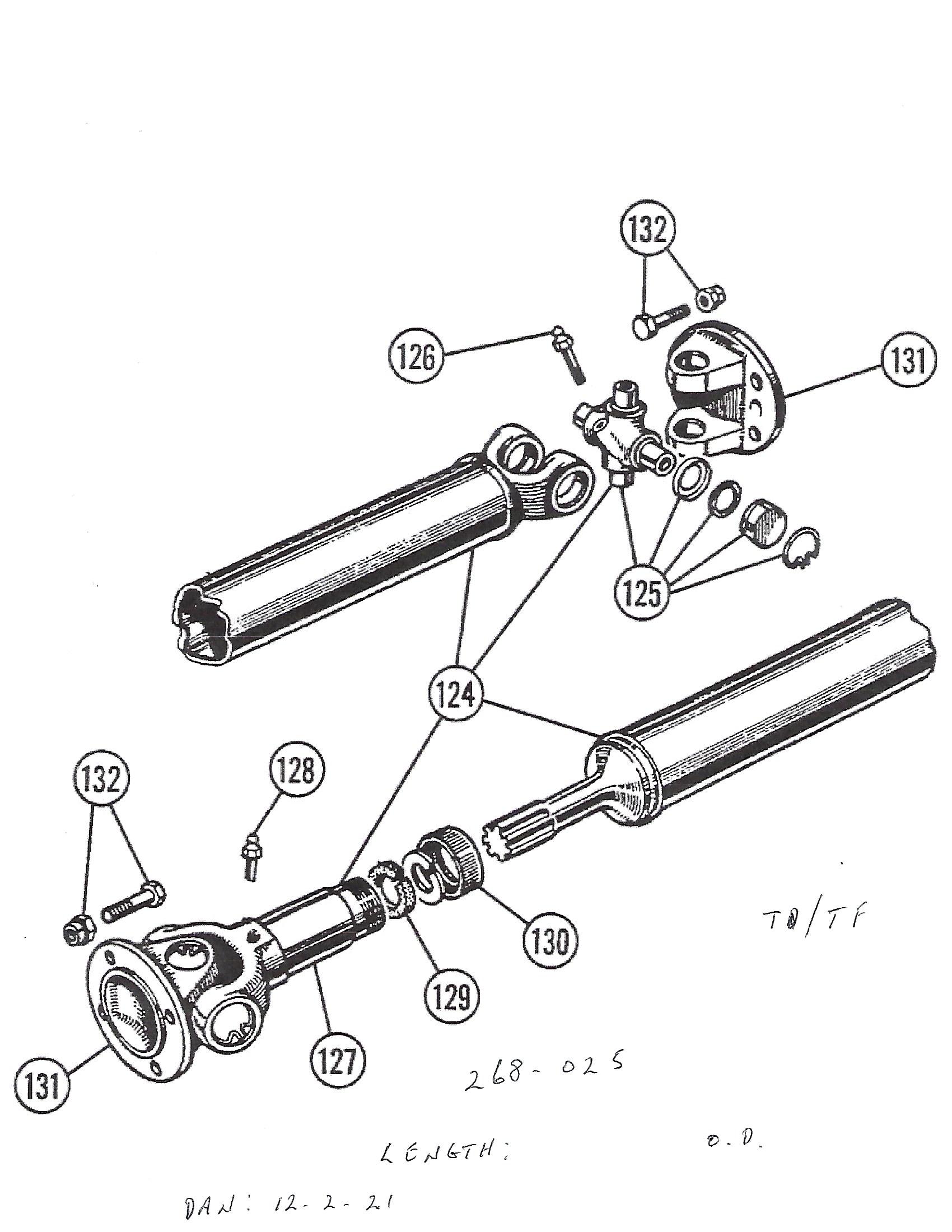 Morris Minor drive shaft 12-4-2021.jpg