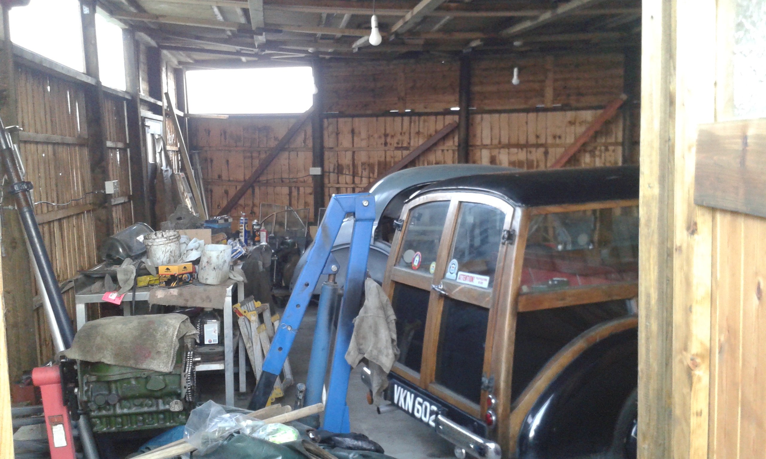 Garage I built - interior.jpg