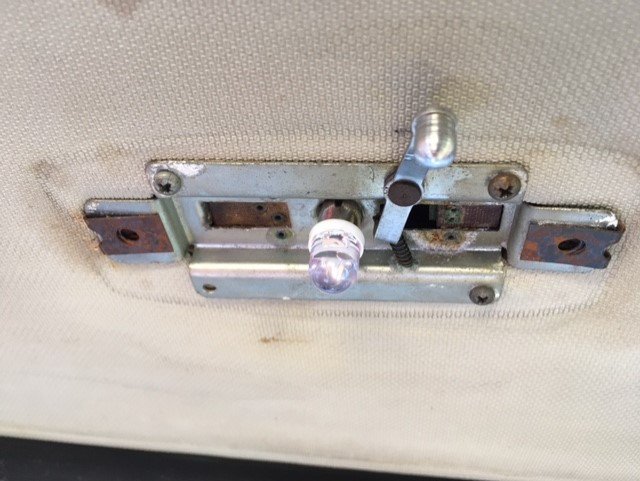 Earlier light switch fitted before cover replaced.jpg