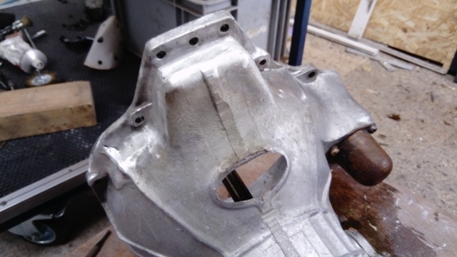 Welded bell housing