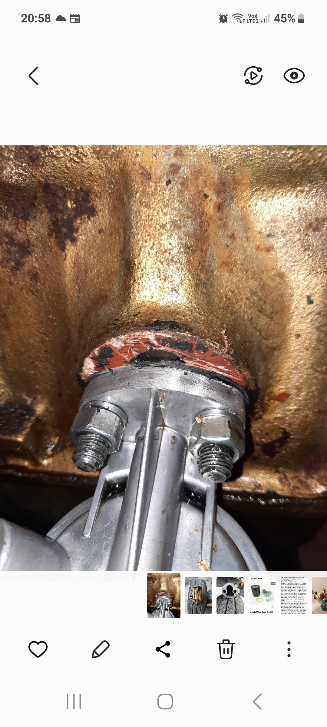 Pic of fitment to block