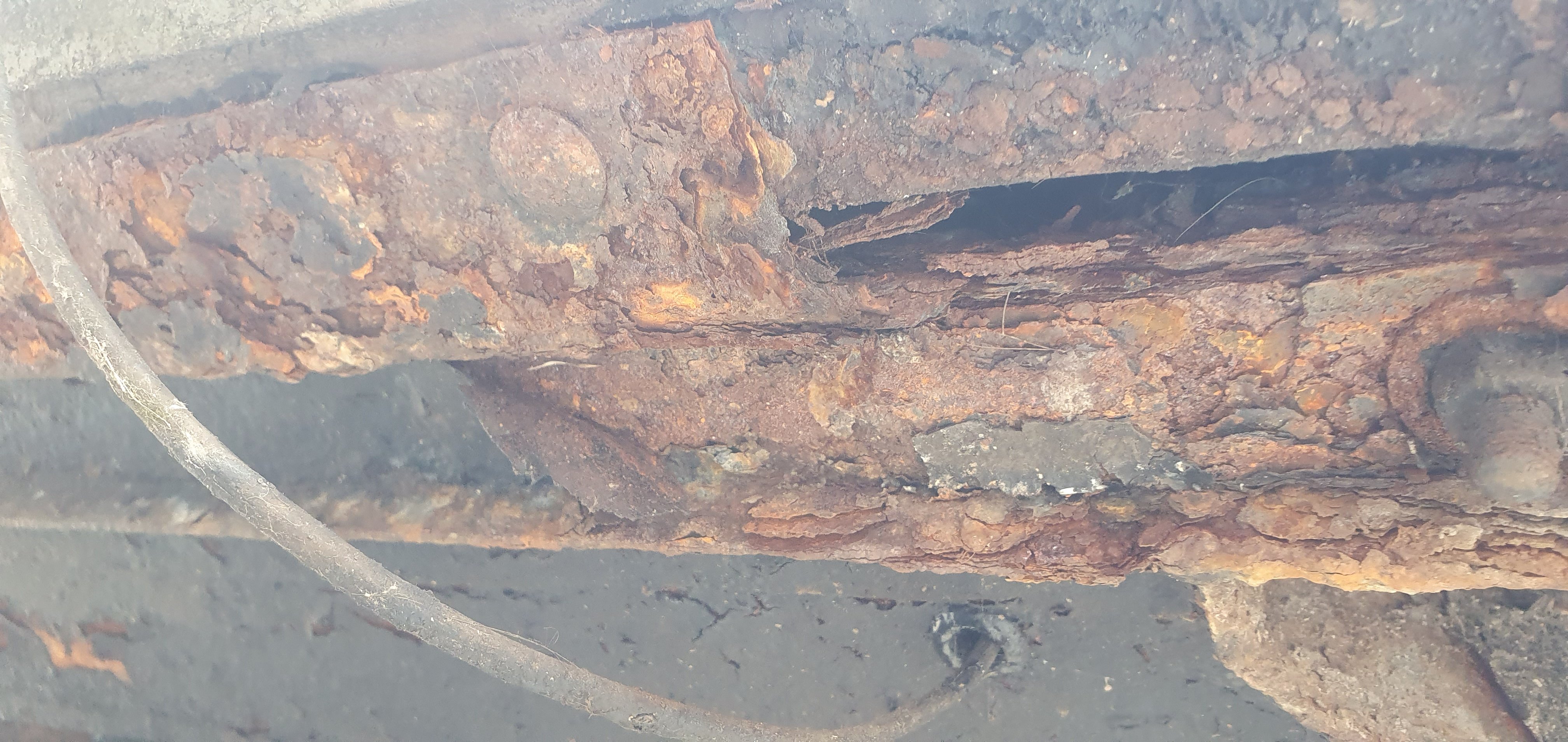 A photograph of the rusty bit