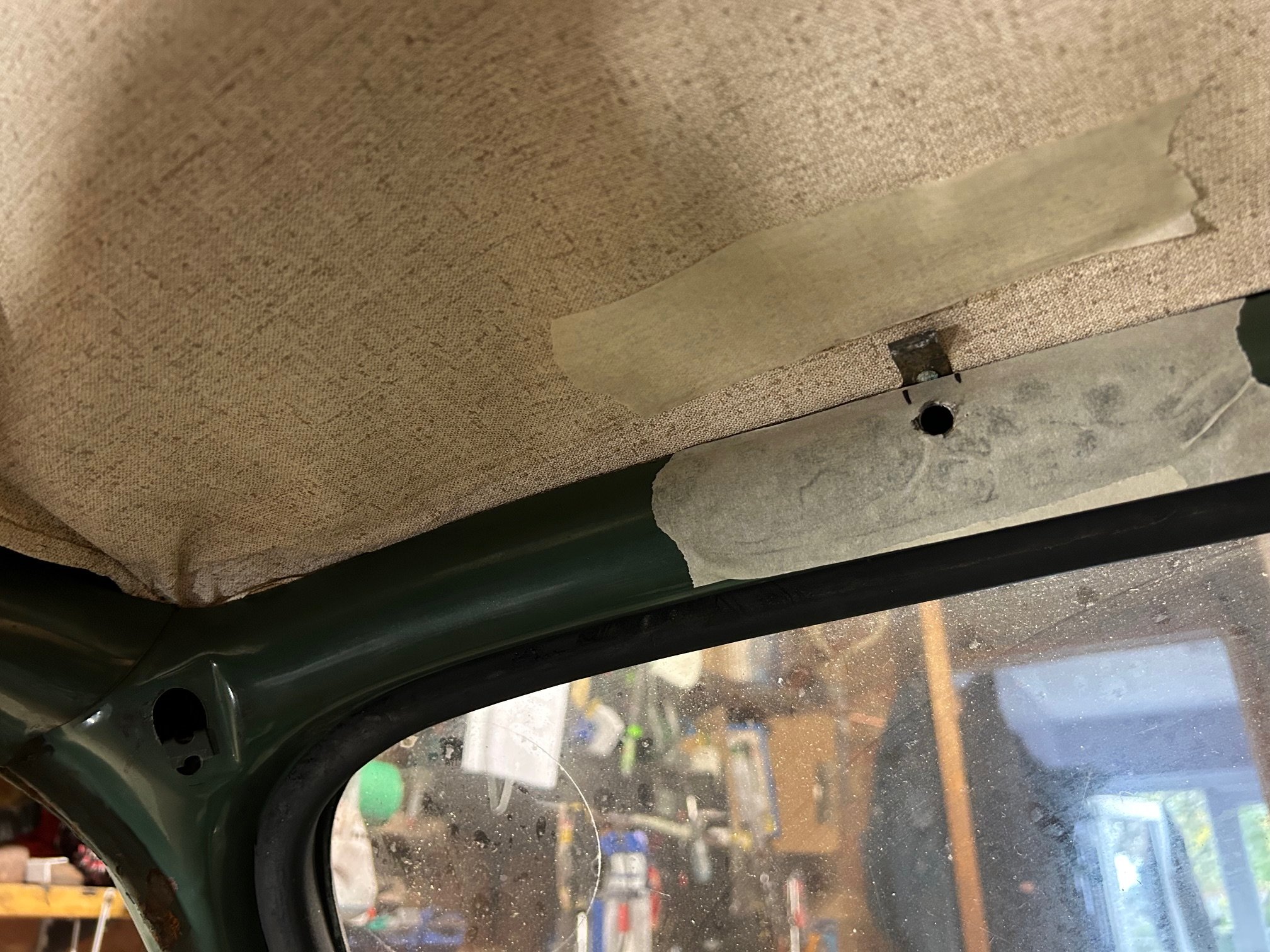 The inspection and access hole