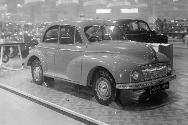 Morris Minor 1948 Advertising Motor Show Car 1.jpg