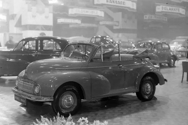 Morris Minor 1948  Advertising Motor Show Car 2.jpg