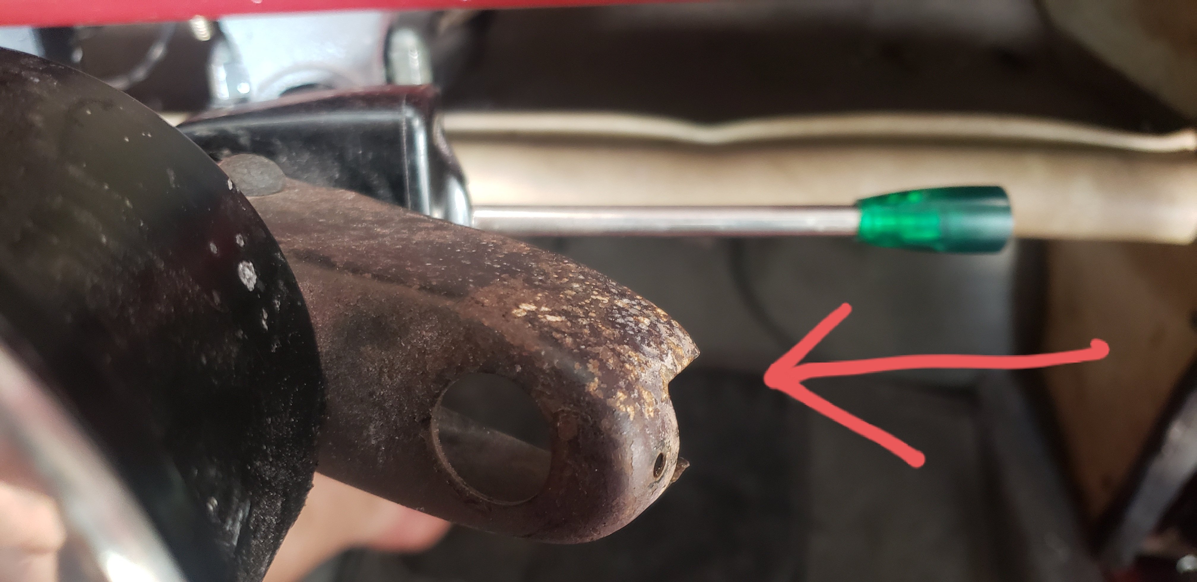 Bracket on my current steering collum