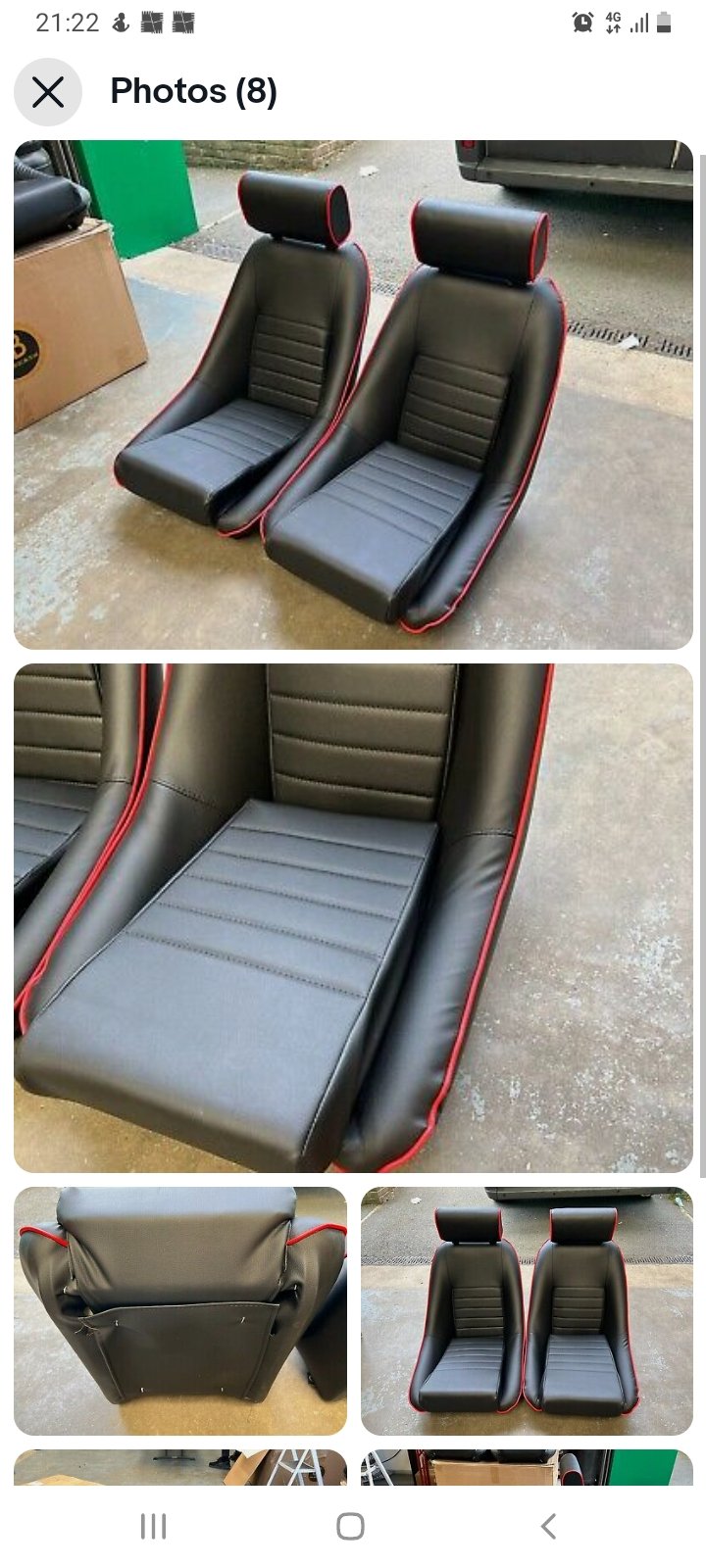 Theis are the seats I have for it i did look on Google but the only thing I cauld find was mini ones and i don't know if they would work in a minor