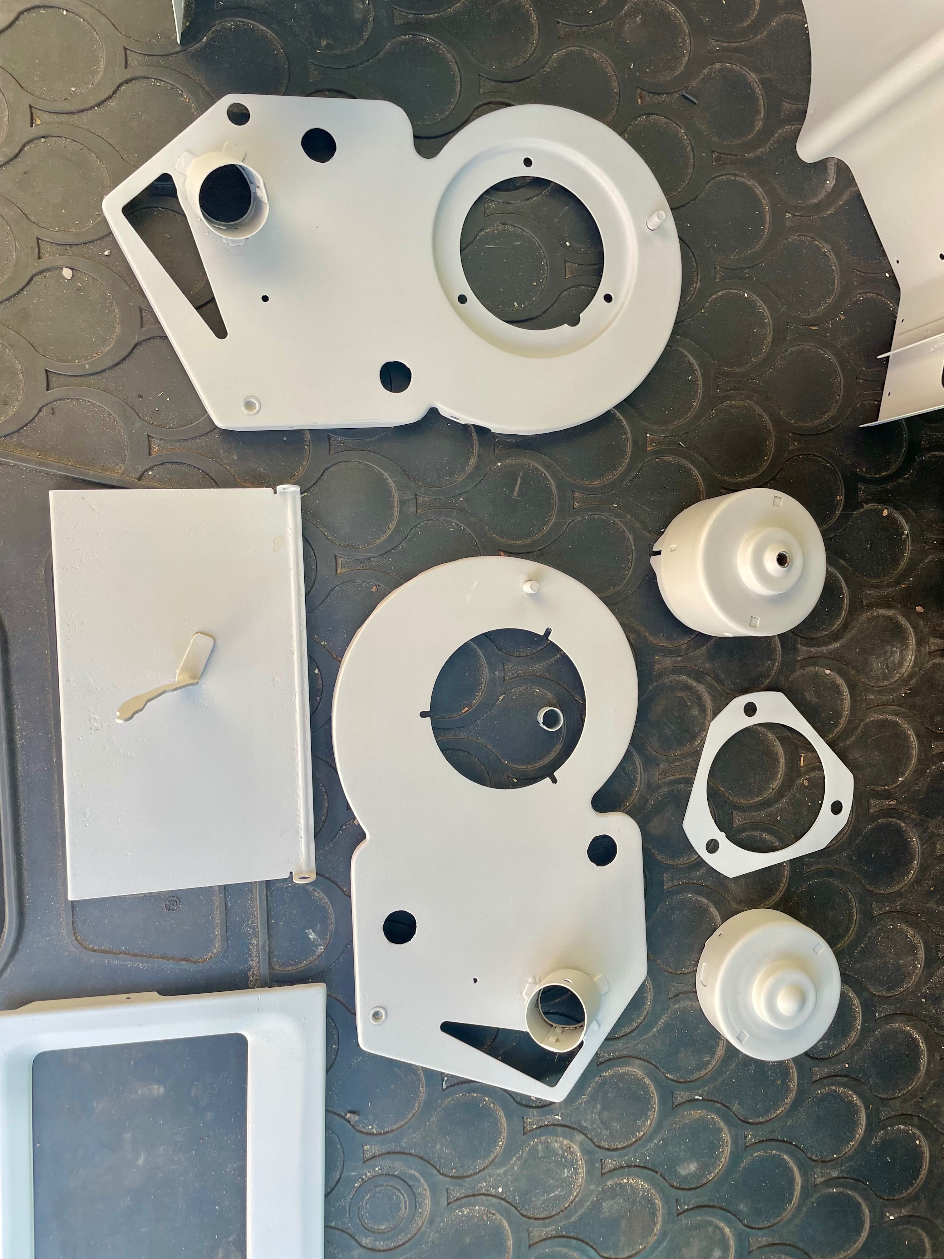 2K primer and 2k high temp filler applied