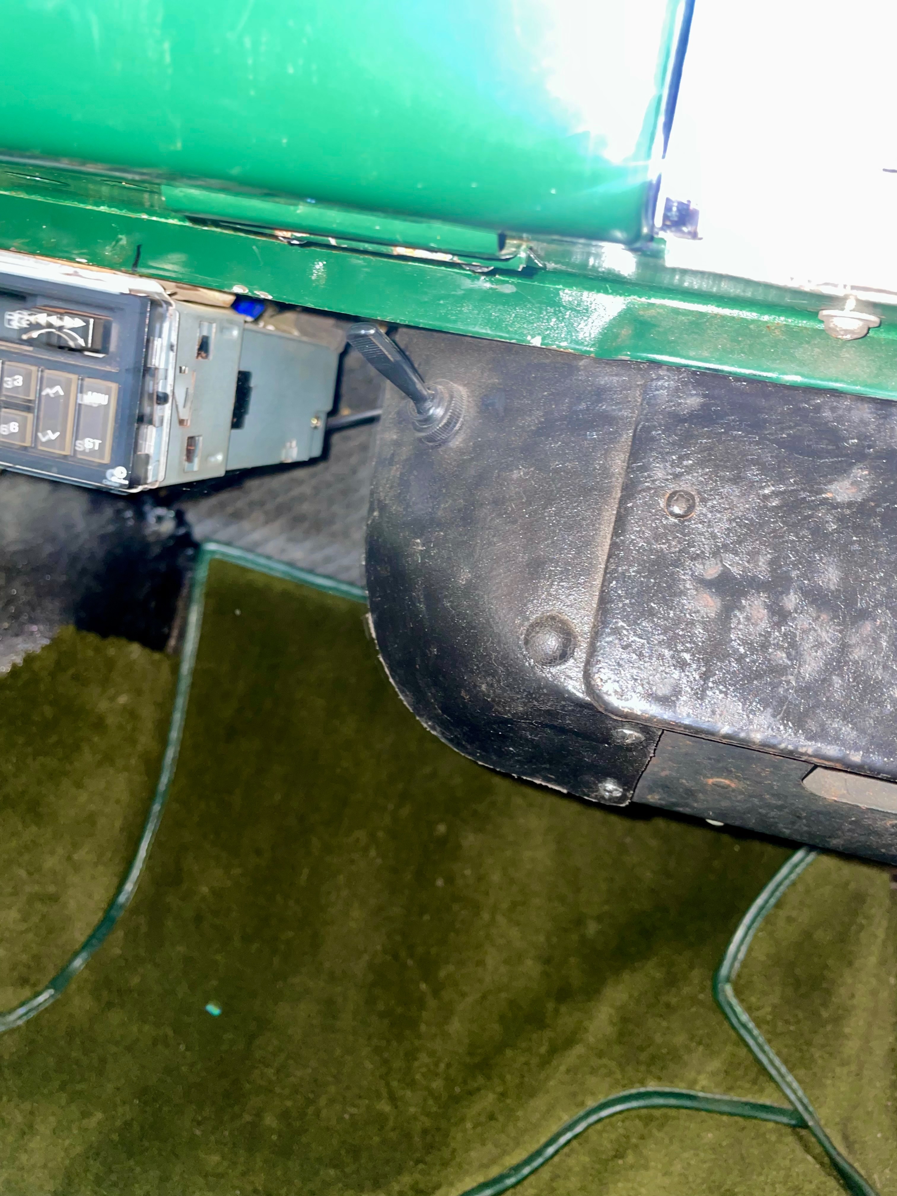 Old plastic switch