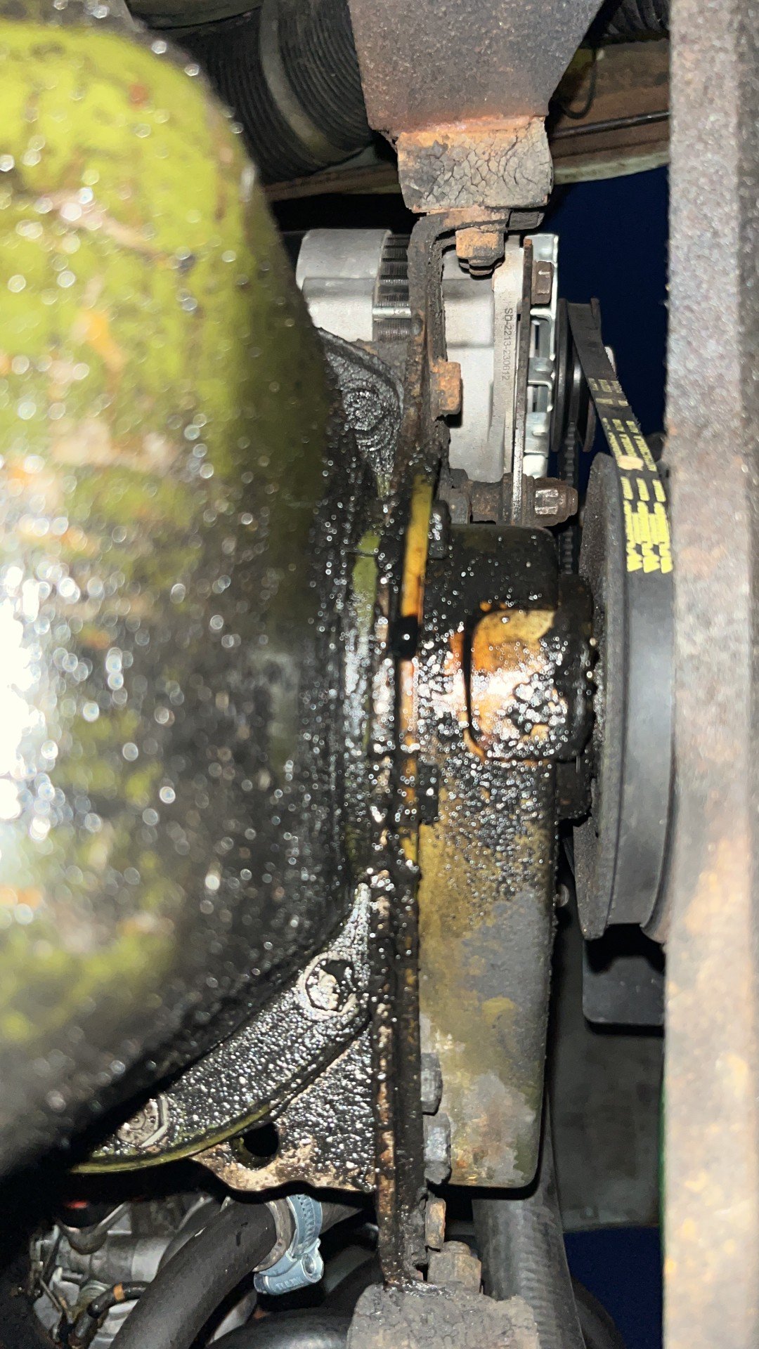 oil leak