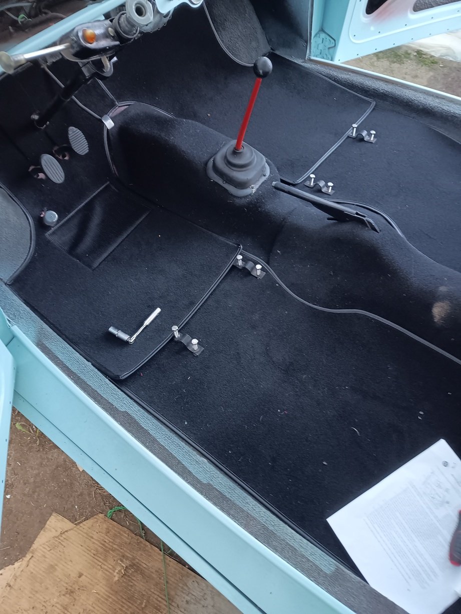New floor mat on the way