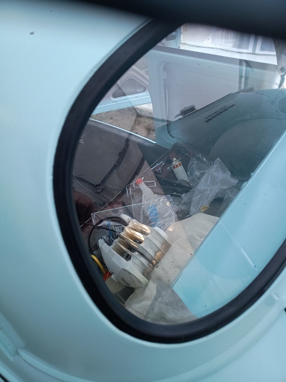 New glass rubber