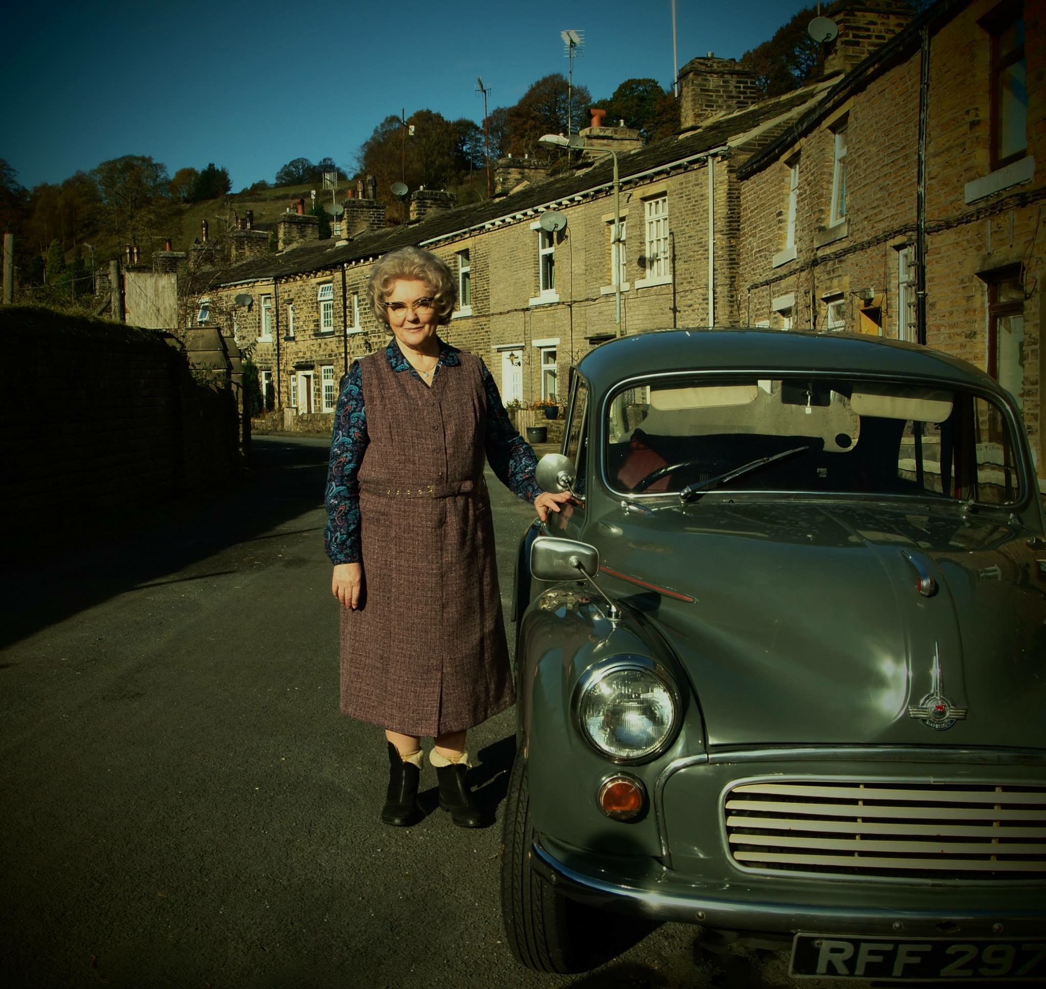 Gwen Taylor with Connie in West Yorkshire