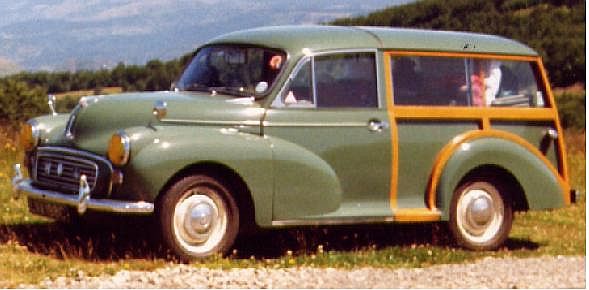 Dave Hind's Morris, France.JPG